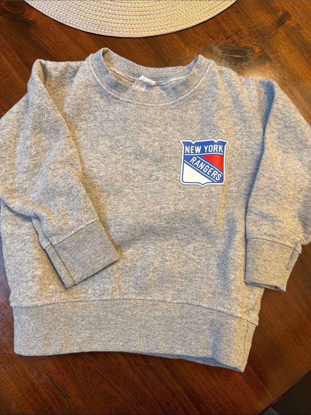 New York Rangers toddler size 2 Gray Crewneck Sweatshirt